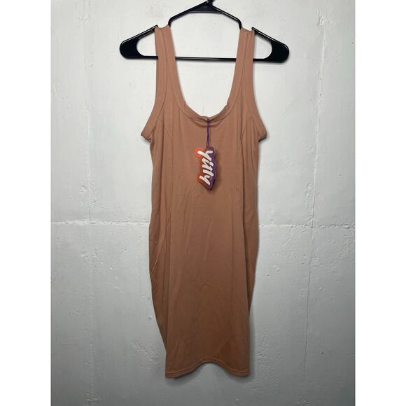 YITTY Dresses & Skirts - NEW Yitty Body Butter Tank Dress Size Medium Brown Sugar